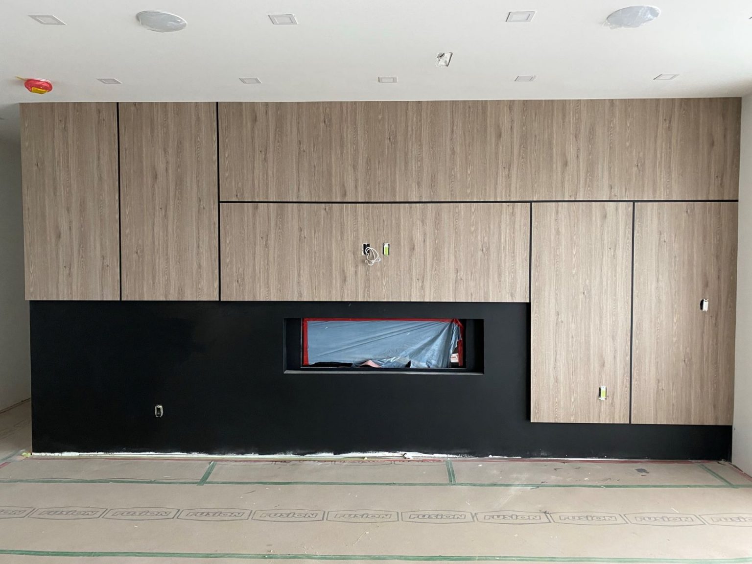 Architectural Film Benefits for General Contractors 2 Wood refinished panels