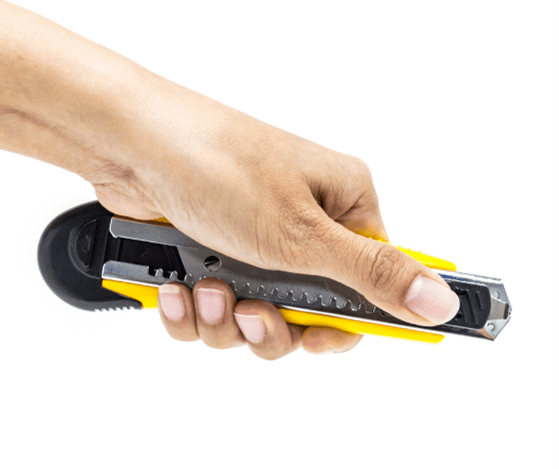 Interior Film Installation Safety | National Safety Month 1 Safety: Utility knife
