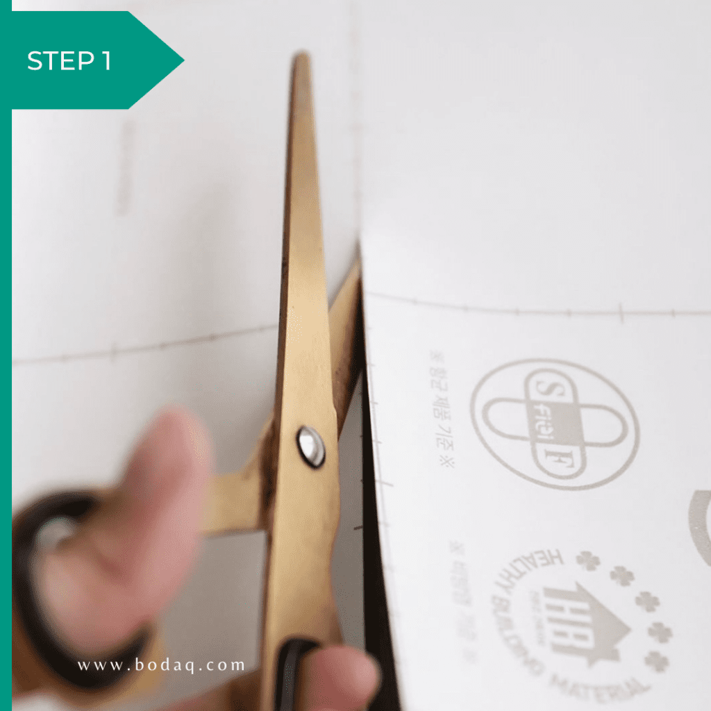 How To Wrap A Shelf With Bodaq Interior Film 4 step 1 how to wrap a shelf