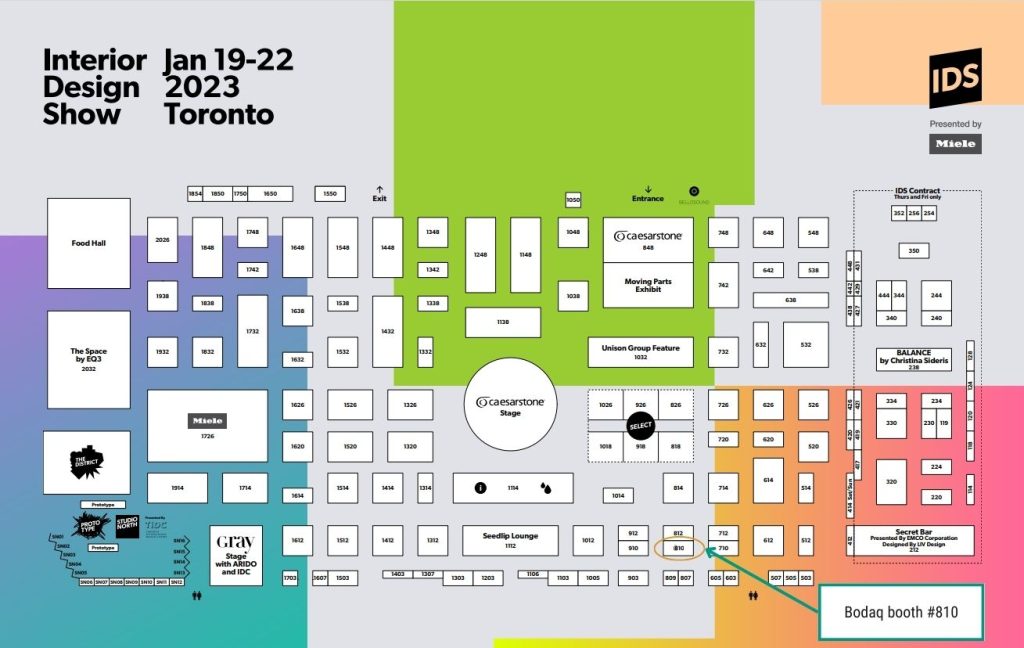 Bodaq to be Showcased at IDS Toronto 2023 4 Bodaq booth #810 at the IDS Toronto 2023