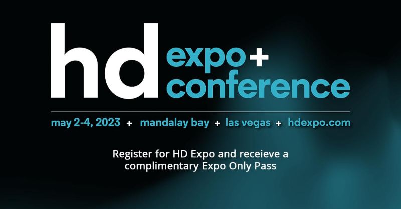 Invitation to HD Expo + Conference 2023 from Bodaq 2 HD Expo + Conference 2023 complimentary expo pass