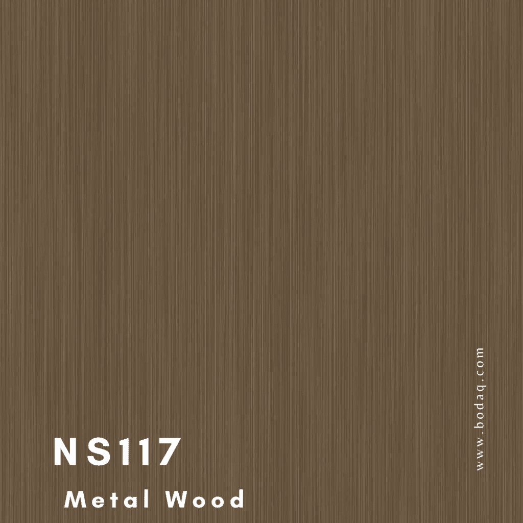 Metallic Finishes for Luxurious and Glamorous Interiors 19 NS117 Metal Wood Bodaq Interior Film