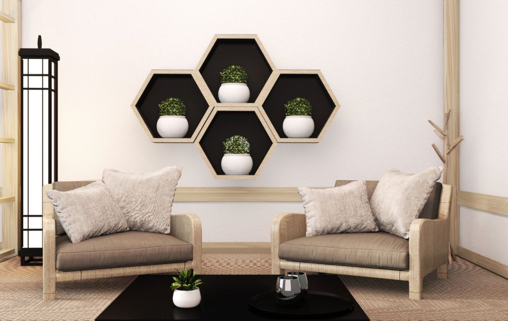 Modern Japanese Interior Design 2 Japanese style color combinations: black and white