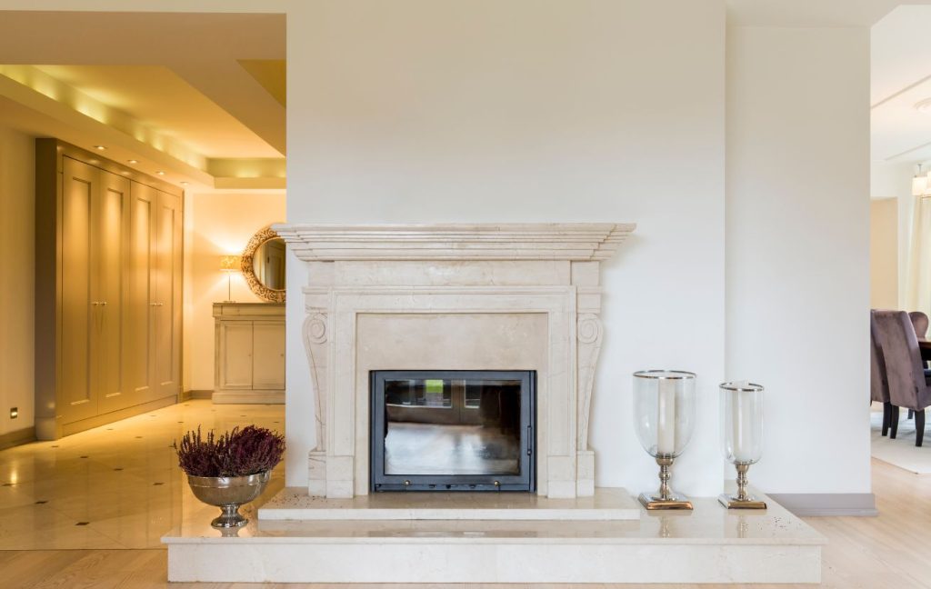 Fireplace Design Ideas: Materials, Colors, Design Styles 17 Classic interior design requires classic fireplace and mantel decoration.