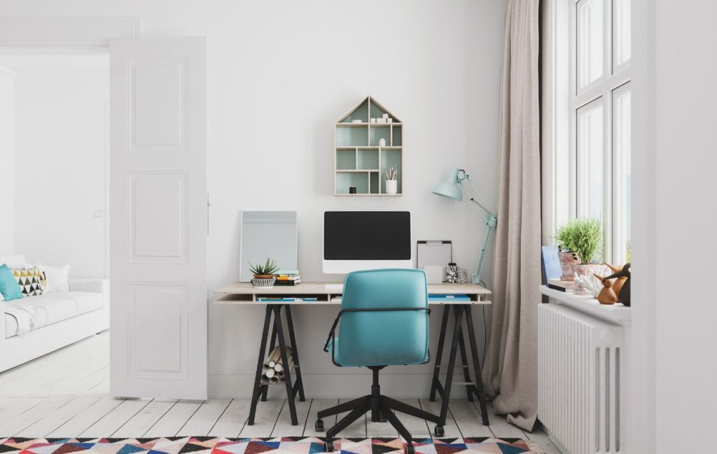 Creative Interior Design Ideas for Small Office Space 4 Small office design ideas: use natural light sources