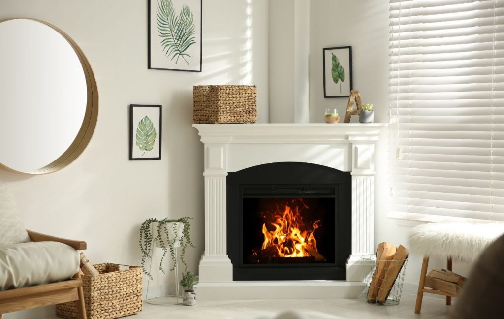 Fireplace Design Ideas: Materials, Colors, Design Styles 4 Create a gallery wall above the fireplace, as shown in this pic