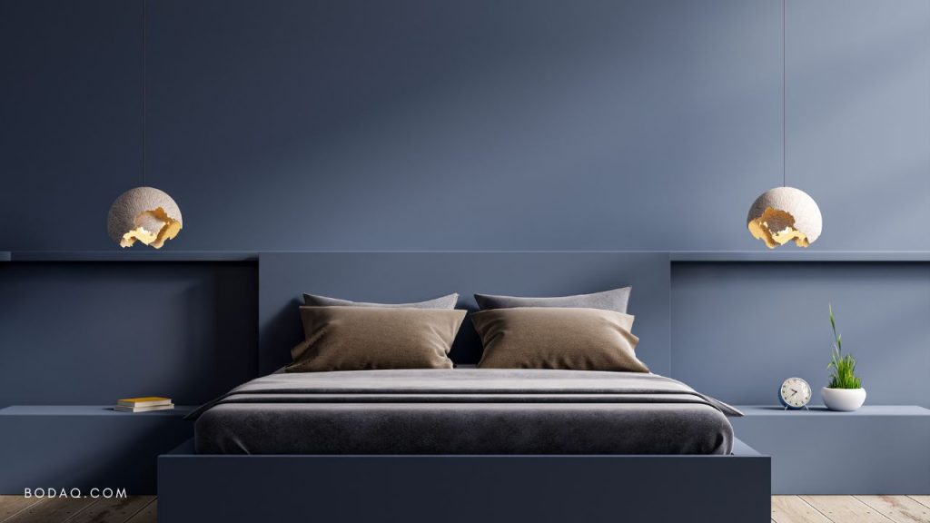 Gray Blue Color Ideas for Bedroom, Kitchen or Living Room 6 Blue Gray Wall Color in the bedroom