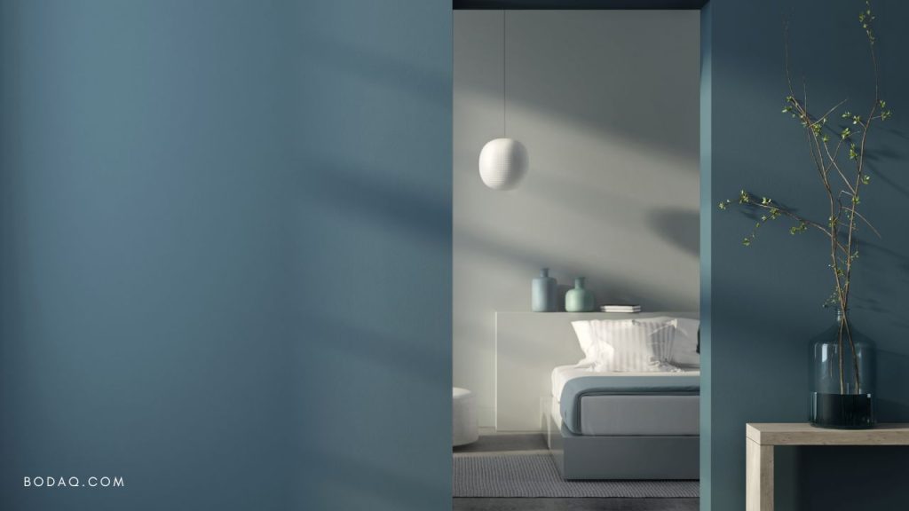 Gray Blue Color Ideas for Bedroom, Kitchen or Living Room 5 Calming blue gray color is perfect for the bedroom walls
