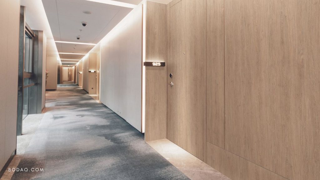 Best Hallway Colors: New Ideas in 2023 9 Bodaq interior film applied to the hallway walls
