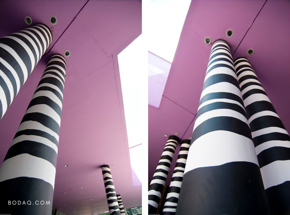What to Do with Columns in Your House 15 Columns in stripes