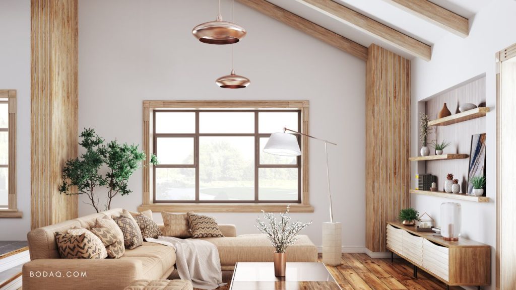 What to Do with Columns in Your House 21 Wood columns and ceiling beams