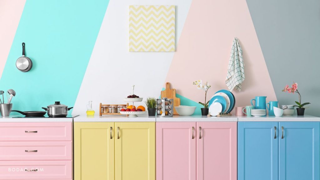 Simple Kitchen Wall Décor Ideas 13 Simple kitchen wall decor ideas: use a bold paint color or create a mural
