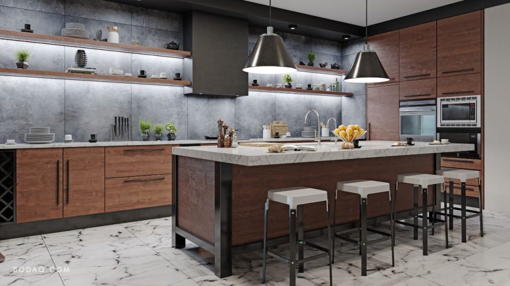 Simple Kitchen Wall Décor Ideas 4 Simple kitchen decor ideas: floating shelves