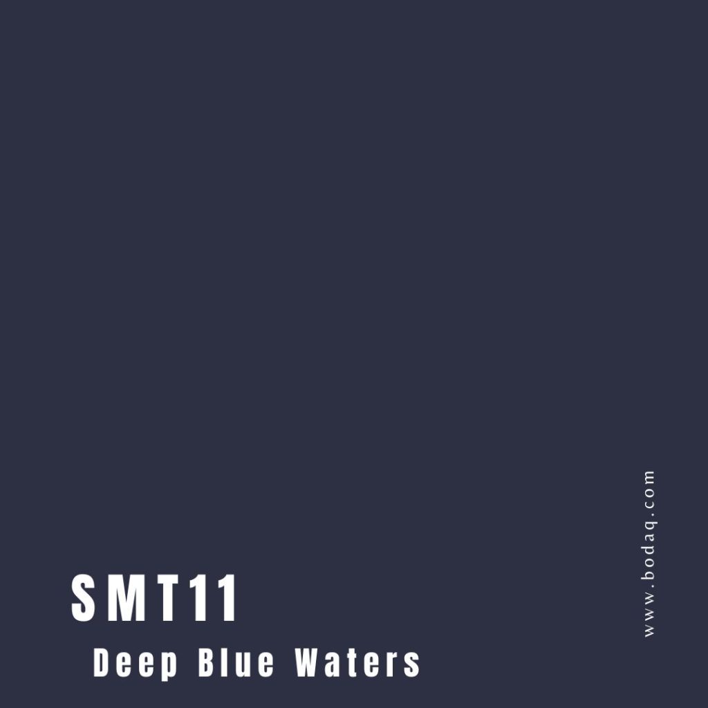 Indigo Blue Elegance: Exploring the PTW07 Wood Pattern 3 SMT11. Deep Blue Waters. Square Pic