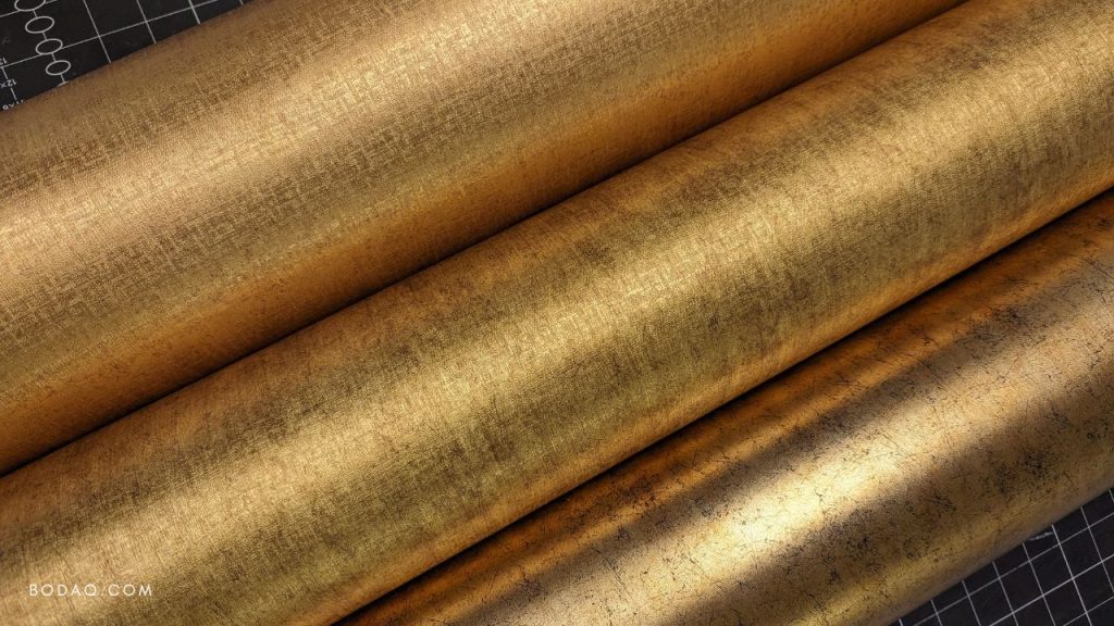 Golden Surfaces: Interior Design Trend 2024 with Bodaq 2 Bodaq Interior Film gold patterns