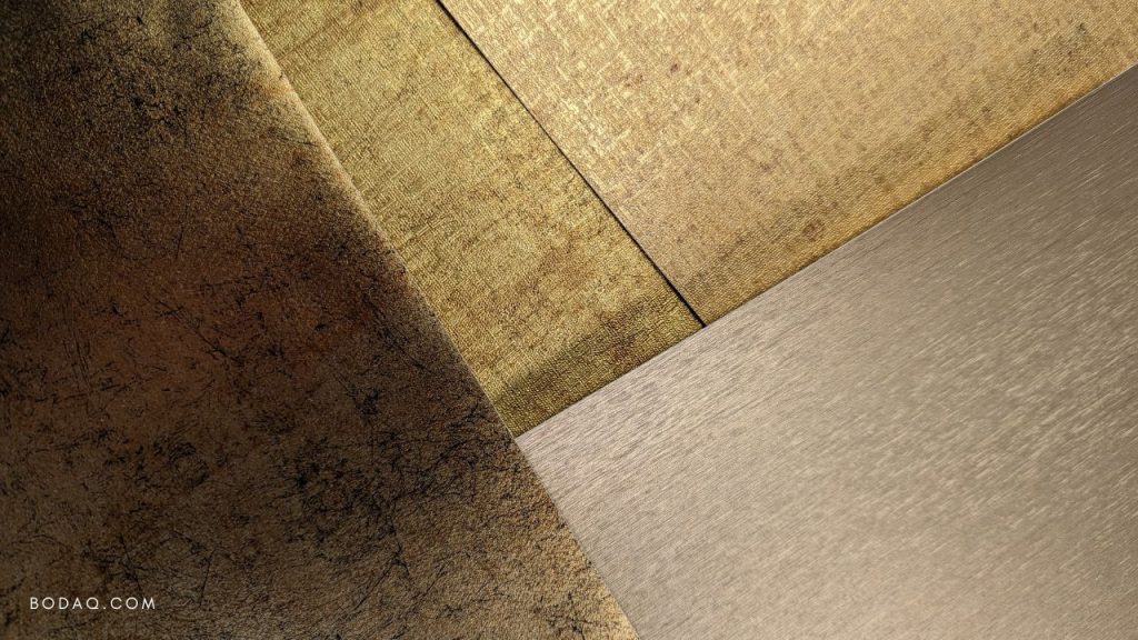 Golden Surfaces: Interior Design Trend 2024 with Bodaq 10 Golden patterns of Bodaq Interior Film