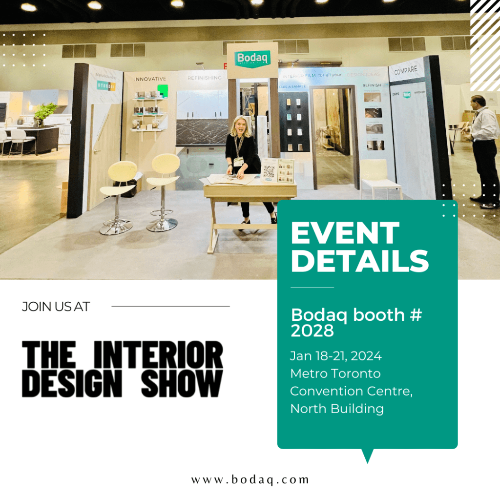 Bodaq Interior Film at IDS Toronto 2024: Press Release 2 Bodaq Interior Film at IDS Toronto 2024
