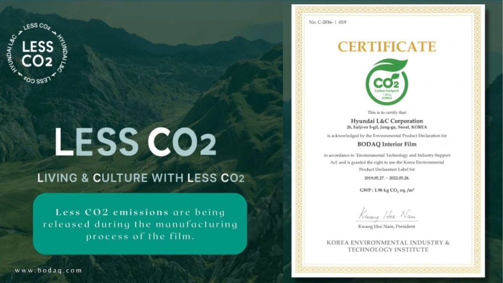 Earth Day: How Bodaq Supports Sustainability 8 Earth Day: Bodaq manufacturing process produces less CO2