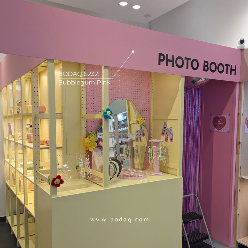 Pop-Ups and Events with Bodaq Interior Film 2 Pop-ups and events: photo booth refinishing