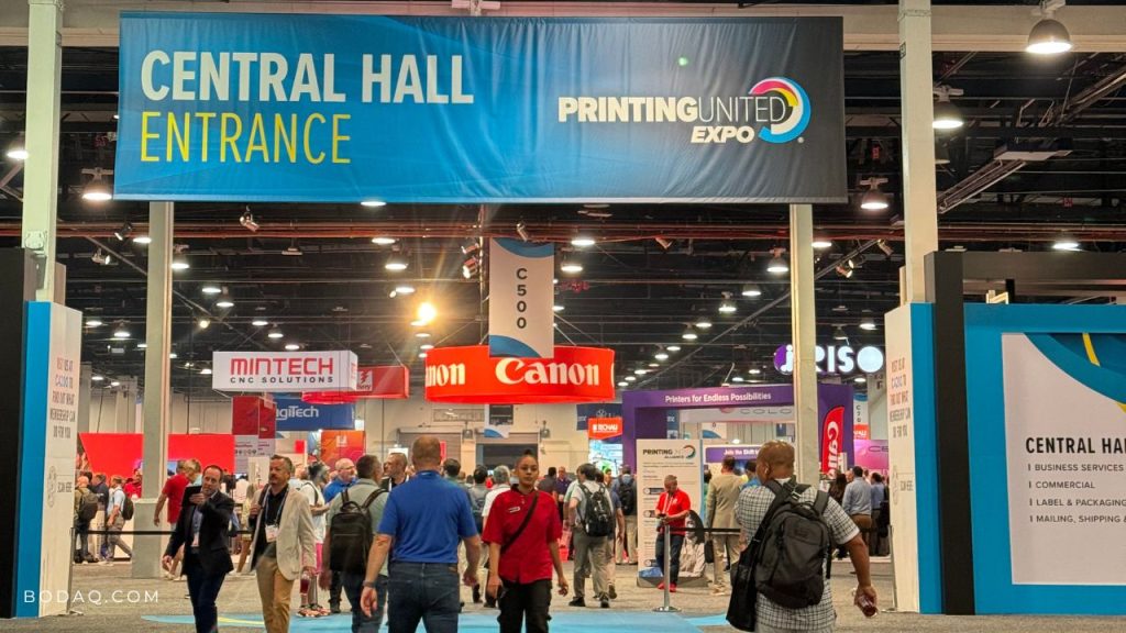 Bodaq at PRINTING United Expo 2024 1 Bodaq at PRINTING United Expo 2024. Central Hall