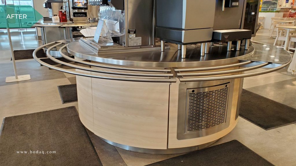 Bodaq Interior Film Longevity: Revisiting Commercial Projects 5 Coffee Station After
