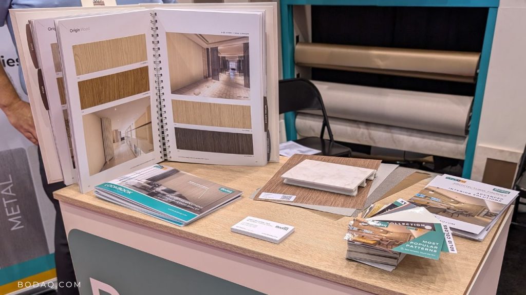 Chicago Build Expo 2024 Recap 2 Bodaq catalog and samples